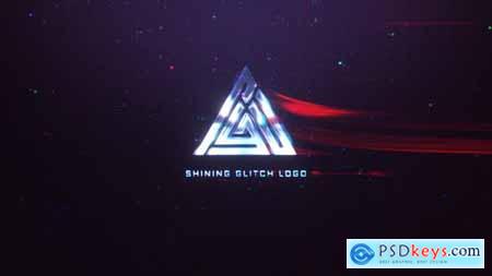 Shining Glitch Logo 30886415