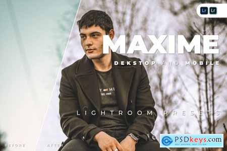 Maxime Desktop and Mobile Lightroom Preset