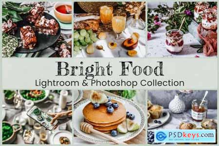 6 Bright Food Photo Edit Collection 6254863