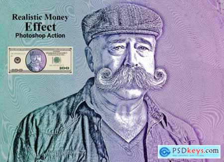 Realistic Money Effect Photoshop Act 5116584