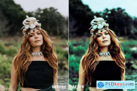 Seaweed Photoshop Action & Lightrom Presets