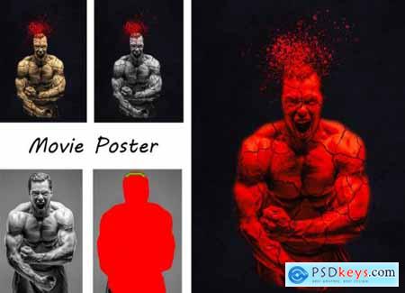 Movie Poster Photoshop Action 5291440