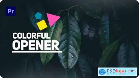 Colorful Opener For Premiere Pro 32731318