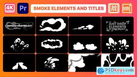 Smoke Pack And Titles Premiere Pro MOGRT 32736774