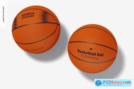Basketball ball mockup
