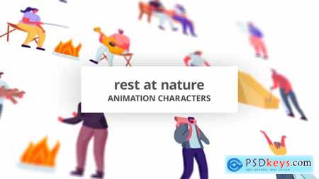 Rest at Nature - Character Set 32842665