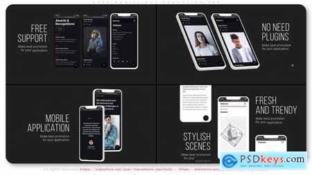Dark Mobile App Promotion V05 32858830