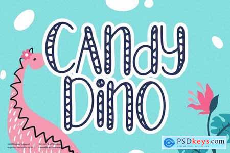 Candy Dino Quirky Font