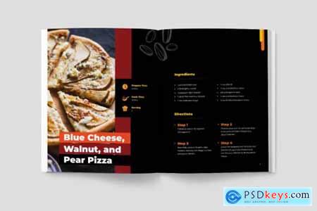 Pizza Cookbook - Recipe Book Template
