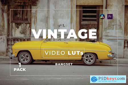 Bangset Vintage Pack 1 Video LUTs