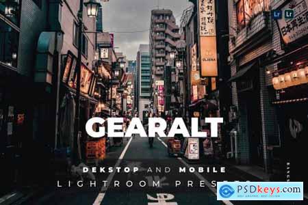 Gearalt Desktop and Mobile Lightroom Preset