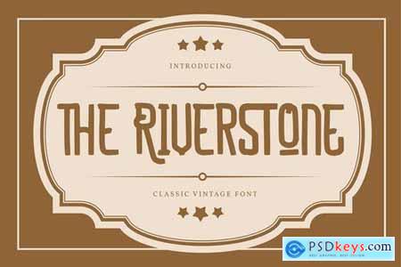 The Riverstone Classic Vintage Font