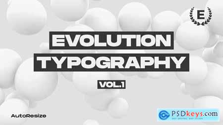 Evolution Typography - Media 29459197