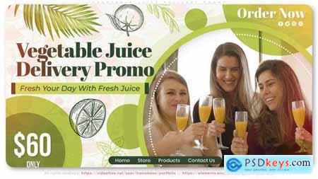 Vegetable Juice Delivery Promo 32950801