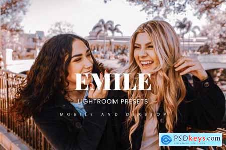 Emile Lightroom Presets Dekstop and Mobile