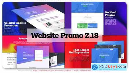 Colorful Website Promotion Z18 32965873
