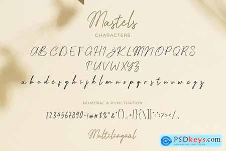 Mastels - Handwritten Script