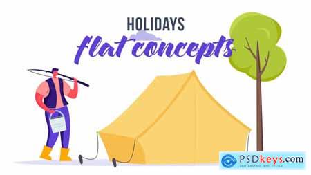 Holidays - Flat Concept 33007957
