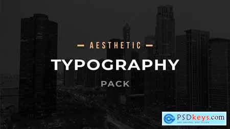 Aesthetic Typography Pack 33008355