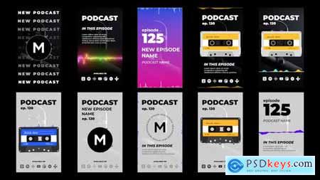 Podcast Stories Pack 33018433
