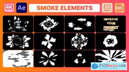 Smoke Elements And Titles - After Effects 33018078