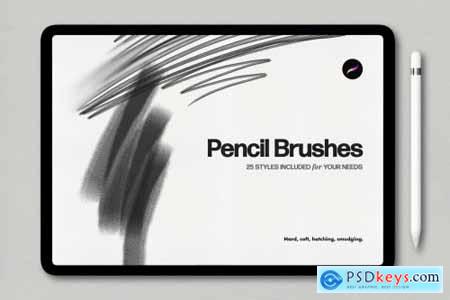 Basic Pencil Procreate Brushes
