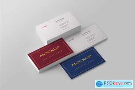 Business Card Mockup Set 6245876