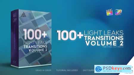 4K Light Leaks Transitions Vol 2 For FCPX 32444976