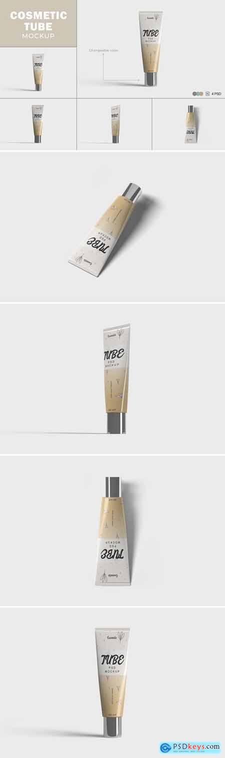 Cosmetic Tube Mockup V3 Free Download Photoshop Vector Stock Image
