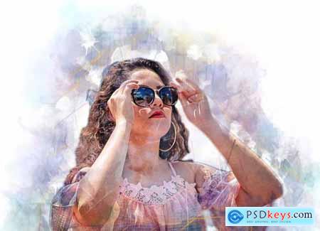 Real Watercolor Photoshop Action 5548660