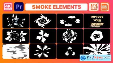 Smoke Elements And Titles Premiere Pro MOGRT 33018104