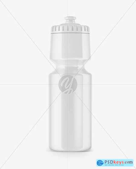 Glossy Water Bottle Mockup 85330