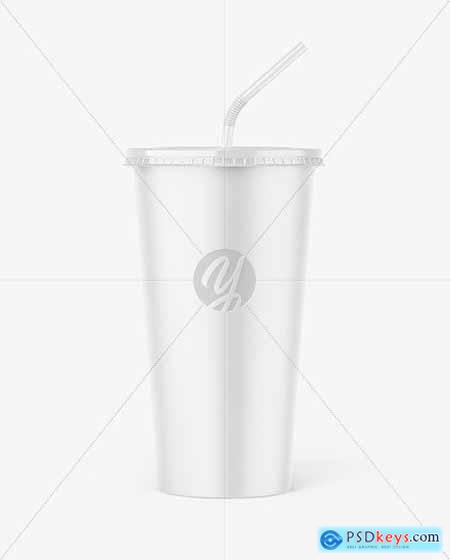 Paper Soda Cup Mockup 85720