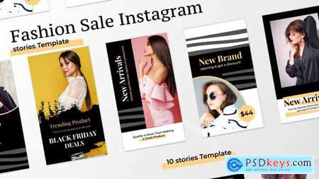 Fashion Sale Instagram stories Template 33073825