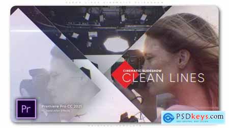 Clean Lines Cinematic Slideshow 33028997