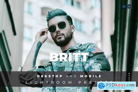 Britt Desktop and Mobile Lightroom Preset