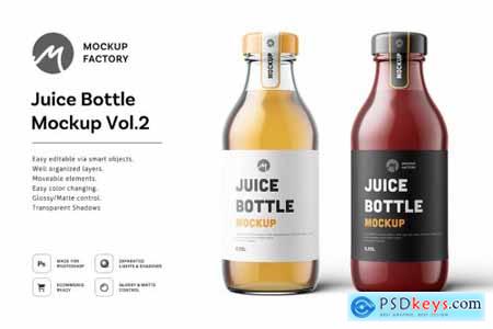 Juice Bottle Mockup Vol.2 6162459