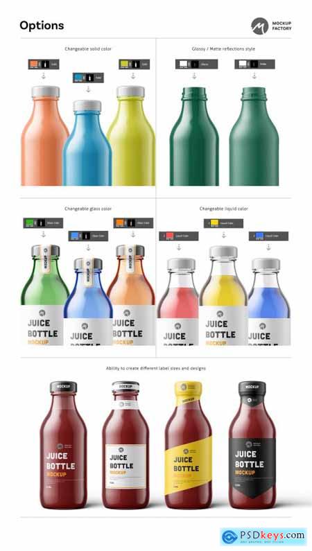 Juice Bottle Mockup Vol.2 6162459