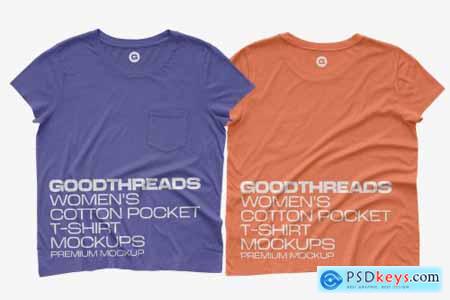 Goodthreads Womens T-Shirt Mockups 6289815