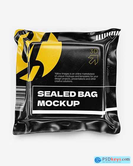 Sealed Bag Mockup 85941