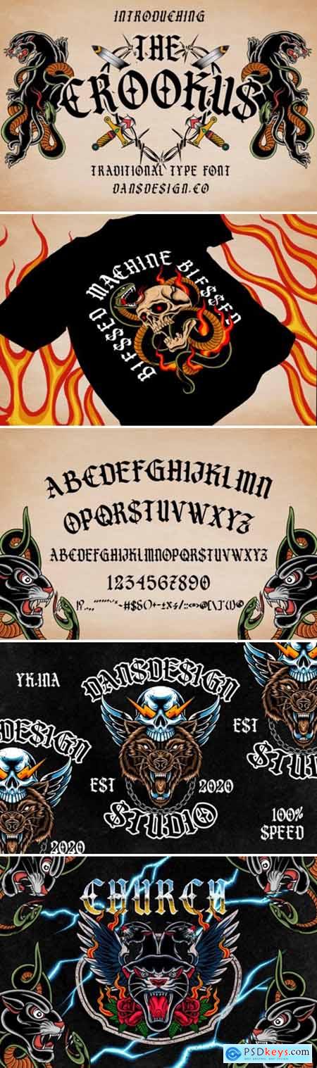 The Crookus Font