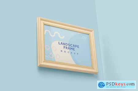 Landscape Wood Frame Mockups