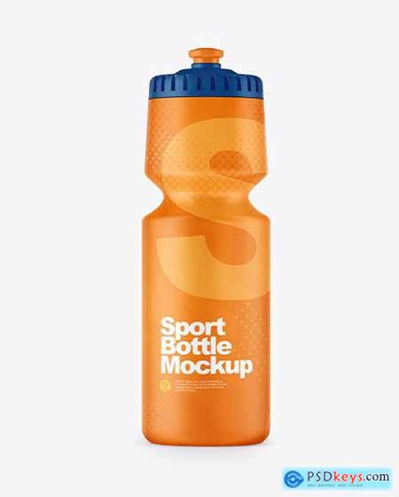Matte Sport Bottle Mockup 86289