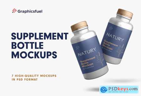 Supplement Bottle Mockups 5750711