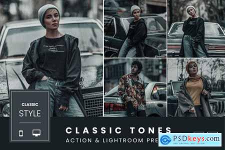 Classic Tones Action & Lightroom Preset