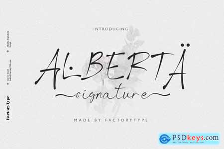Alberta Signature Script