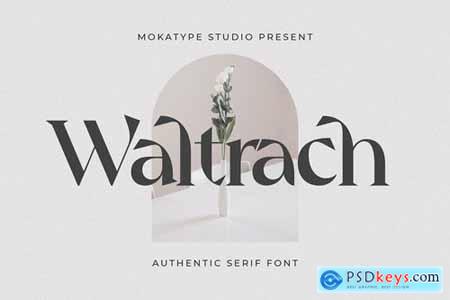 Waltrach - Authentic Serif Font