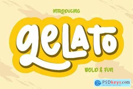Gelato Bold & Fun Font