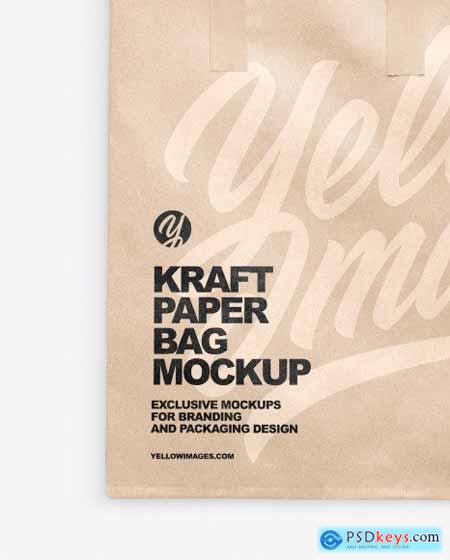 Kraft Paper Bag Mockup 85338