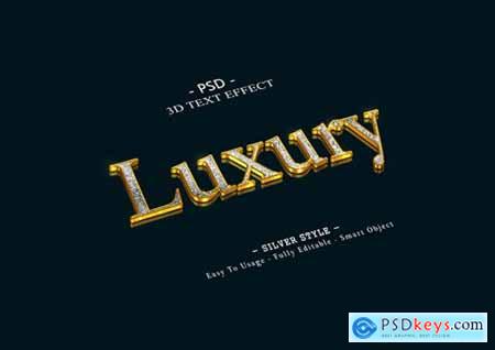 Luxury 3d text effect